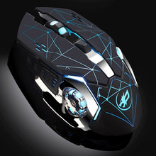 Load image into Gallery viewer, WARWOLF  Q8 Wireless Rechargeable Mouse Glowing Gaming Mouse