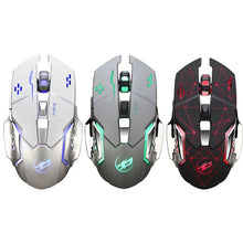 Load image into Gallery viewer, WARWOLF  Q8 Wireless Rechargeable Mouse Glowing Gaming Mouse