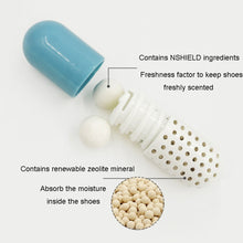 Load image into Gallery viewer, 2pcs/Pack Multifunctional Capsule Shoe Deodorizer