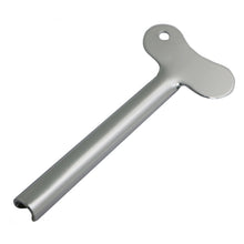 Load image into Gallery viewer, 3 PCS Stainless Steel Squeezing Toothpaste Device Hair Key Squeegee Dyeing Tool Semicircular Metal Squeezer, Hair Key Squeezer
