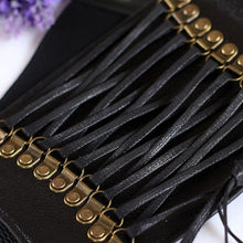 Load image into Gallery viewer, Female Elastic Tassel Wide Belt Decoration Dress Accessories Belt, Black, Brown, Blue, Red