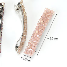 Load image into Gallery viewer, Fashion Girls Headwear Crystal Rhinestone Elastic Hair Clip Hair Accessories