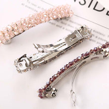Load image into Gallery viewer, Fashion Girls Headwear Crystal Rhinestone Elastic Hair Clip Hair Accessories
