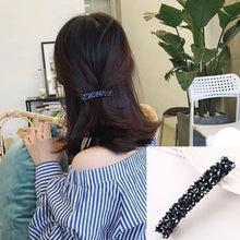 Load image into Gallery viewer, Fashion Girls Headwear Crystal Rhinestone Elastic Hair Clip Hair Accessories