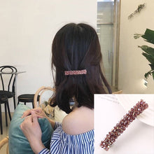 Load image into Gallery viewer, Fashion Girls Headwear Crystal Rhinestone Elastic Hair Clip Hair Accessories