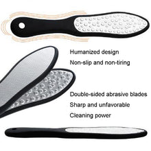 Load image into Gallery viewer, Stainless Steel Double-Sided Dead Skin File Grater Pedicure Scrub Manicure Tool
