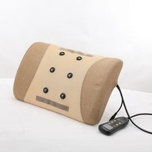 Load image into Gallery viewer, Heating Pulse Acupuncture Waist Massager Multifunctional Household Lumbar Disc Automatic Traction Device, US Plug, EU Plug