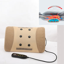 Load image into Gallery viewer, Heating Pulse Acupuncture Waist Massager Multifunctional Household Lumbar Disc Automatic Traction Device, US Plug, EU Plug
