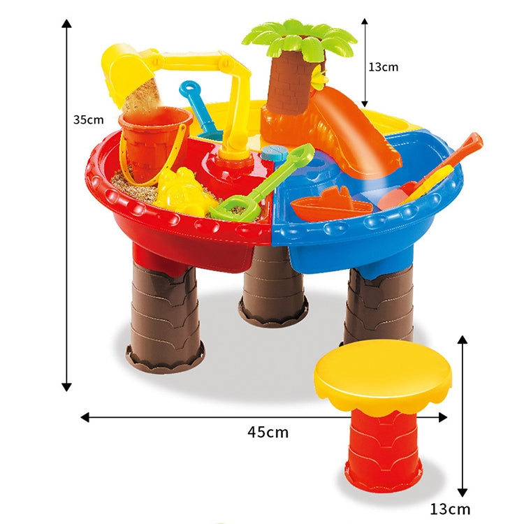Outdoor Sandy Beach Table Toys Set for Kids