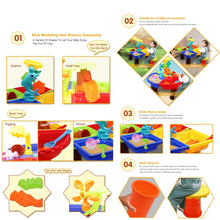 Load image into Gallery viewer, Outdoor Sandy Beach Table Toys Set for Kids