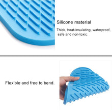 Load image into Gallery viewer, Thicken Colorful Silicone Insulation Mat European Anti-burning Pot Pad Table Waterproof  Phone Pad