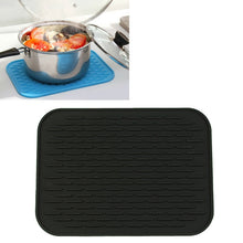 Load image into Gallery viewer, Thicken Colorful Silicone Insulation Mat European Anti-burning Pot Pad Table Waterproof  Phone Pad