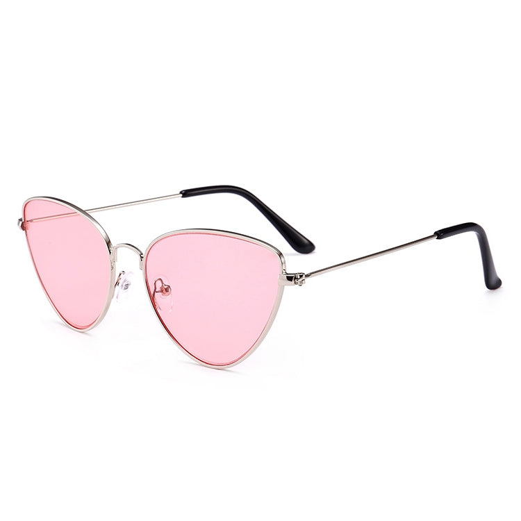 Cat Eye Sunglasses Current Trigonal Light coloured Lens Sunglasses