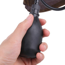 Load image into Gallery viewer, Inflatable Air Cervical Neck Traction Device Soft Head Back Shoulder Neck Ache Massager Headache Pain Relieve Relaxation Brace, Half Cashmere (Coffee)
