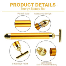 Load image into Gallery viewer, Beauty Electric Anti Wrinkle Anti-aging Firming Slimming Facial Pulse Roller Massager