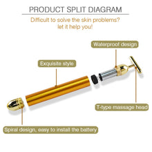 Load image into Gallery viewer, Beauty Electric Anti Wrinkle Anti-aging Firming Slimming Facial Pulse Roller Massager