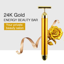 Load image into Gallery viewer, Beauty Electric Anti Wrinkle Anti-aging Firming Slimming Facial Pulse Roller Massager