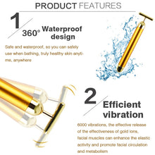 Load image into Gallery viewer, Beauty Electric Anti Wrinkle Anti-aging Firming Slimming Facial Pulse Roller Massager