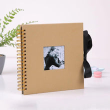 Load image into Gallery viewer, DIY Scrapbook Valentines Day Gifts Wedding Guest Book Craft Paper Anniversary Travel Memory Scrapbooking Photo Album, 8 inch, 10 inch, 12 inch