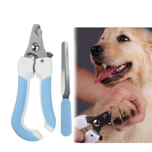 Load image into Gallery viewer, Two-piece Pet Toe Stainless Steel Cat and Dog Nail Clipper Filee, S, L