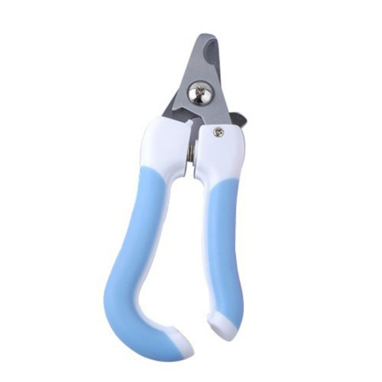 Two-piece Pet Toe Stainless Steel Cat and Dog Nail Clipper Filee, S, L