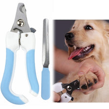 Load image into Gallery viewer, Two-piece Pet Toe Stainless Steel Cat and Dog Nail Clipper Filee, S, L