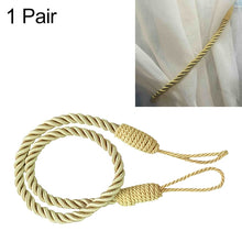 Load image into Gallery viewer, 1 Pair Hand-wound Curtain Straps Curtain Rope Curtain Tassels Straps