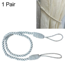 Load image into Gallery viewer, 1 Pair Hand-wound Curtain Straps Curtain Rope Curtain Tassels Straps