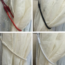 Load image into Gallery viewer, 1 Pair Hand-wound Curtain Straps Curtain Rope Curtain Tassels Straps