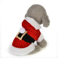 Load image into Gallery viewer, Christmas Dog Clothes for Small Dogs Santa Dog Costume Winter Pet Coats, L, M, S, XS, XXS