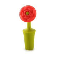 Load image into Gallery viewer, 3 PCS Creative Wine Drink Preservation Stopper Flower Silicone Wine Stopper, 3 PCS Rose Stopper, 3 PCS Red Sun Flower Beer Stopper, 3 PCS Leaf Beer Stopper