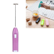 Load image into Gallery viewer, Electric Handheld Home Kitchen Egg Beater Mini Stainless Steel Egg Coffee Milk Tea Blender