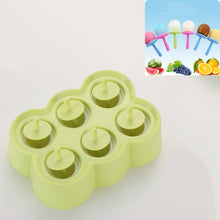 Load image into Gallery viewer, Mini DIY Creative Popsicle Mould Environmentally Friendly Silicone Ice Cube Ice Cream Mould, Rectangular, Triangle