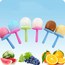 Load image into Gallery viewer, Mini DIY Creative Popsicle Mould Environmentally Friendly Silicone Ice Cube Ice Cream Mould, Rectangular, Triangle