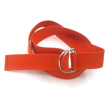 Load image into Gallery viewer, Unisex Canvas Waist Belts Double Rings Buckle Waistband Strap Belts Solid Casual Belt