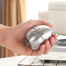 Load image into Gallery viewer, Mechanical Egg Kitchen Cooking Timer Alarm 60 Minutes Stainless Steel  Kitchen Tools, Mechanical Egg Timer
