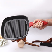 Load image into Gallery viewer, Silicone Pot Holder Handle Anti Slip Cover for Kitchen Thick Soft Pot Handle