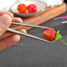 Load image into Gallery viewer, 3 in 1 Spoon Chopsticks Fork Cutlery Set Three-piece Creative Work Students Portable Tableware, Three-piece set of wooden handle spoon fork chopsticks, Two-piece wooden spoon chopsticks