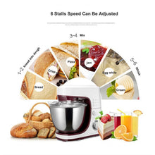 Load image into Gallery viewer, Dough Mixer Eggs Blender Food Milkshake Cake Kneading Machine Dough Maker, Dough Mixer