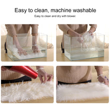 Load image into Gallery viewer, Luxury Rectangle Square Soft Artificial Wool Sheepskin Fluffy Rug Fur Carpet, 80x180cm, 45x45cm, 100x180cm, 55x55cm