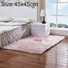 Load image into Gallery viewer, Luxury Rectangle Square Soft Artificial Wool Sheepskin Fluffy Rug Fur Carpet, 80x180cm, 45x45cm, 100x180cm, 55x55cm