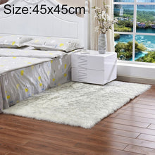 Load image into Gallery viewer, Luxury Rectangle Square Soft Artificial Wool Sheepskin Fluffy Rug Fur Carpet, 80x180cm, 45x45cm, 100x180cm, 55x55cm