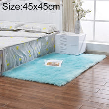 Load image into Gallery viewer, Luxury Rectangle Square Soft Artificial Wool Sheepskin Fluffy Rug Fur Carpet, 80x180cm, 45x45cm, 100x180cm, 55x55cm