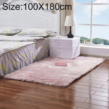 Load image into Gallery viewer, Luxury Rectangle Square Soft Artificial Wool Sheepskin Fluffy Rug Fur Carpet, 80x180cm, 45x45cm, 100x180cm, 55x55cm