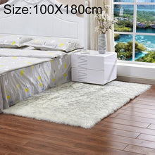 Load image into Gallery viewer, Luxury Rectangle Square Soft Artificial Wool Sheepskin Fluffy Rug Fur Carpet, 80x180cm, 45x45cm, 100x180cm, 55x55cm
