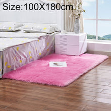 Load image into Gallery viewer, Luxury Rectangle Square Soft Artificial Wool Sheepskin Fluffy Rug Fur Carpet, 80x180cm, 45x45cm, 100x180cm, 55x55cm