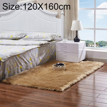 Load image into Gallery viewer, Luxury Rectangle Square Soft Artificial Wool Sheepskin Fluffy Rug Fur Carpet, 120x160cm