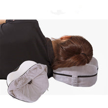 Load image into Gallery viewer, Leg Shaping Apple Pillow Memory Breathable Knee Pillow, Apple Pillow Grey, Apple Pillow Lake Blue