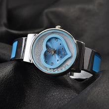 Load image into Gallery viewer, Heart Shaped Quartz Watch for Women