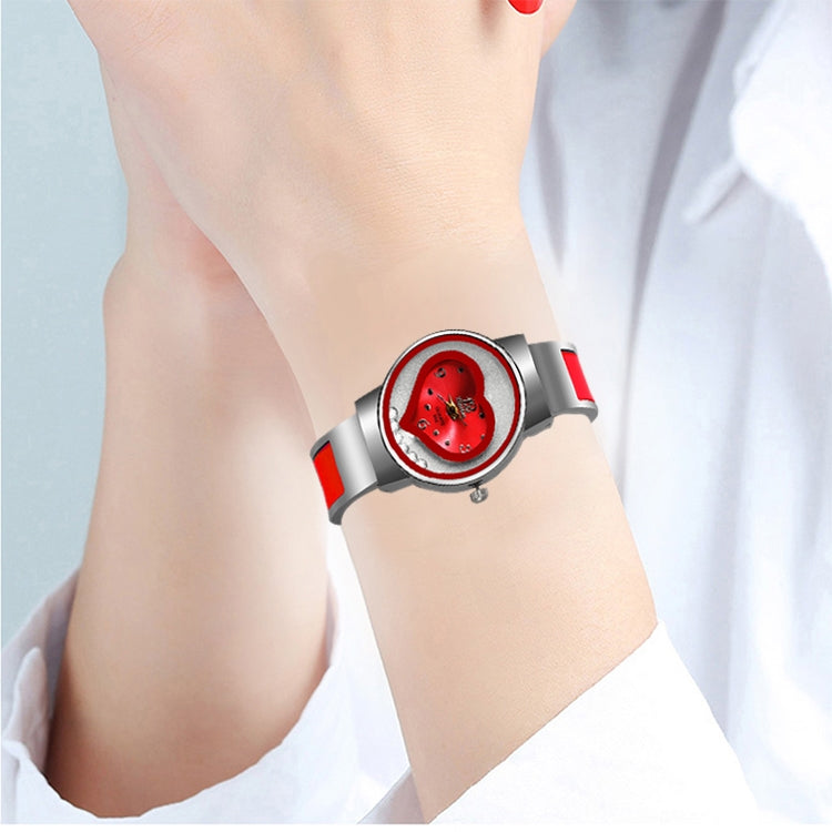 Heart Shaped Quartz Watch for Women